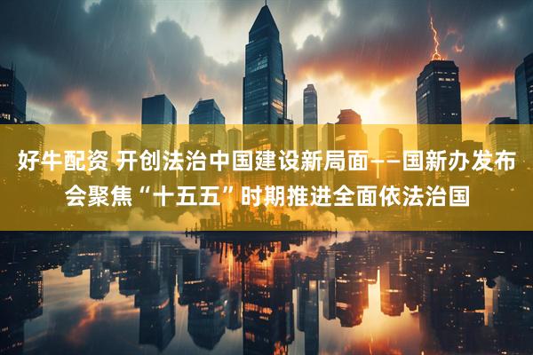 好牛配资 开创法治中国建设新局面——国新办发布会聚焦“十五五”时期推进全面依法治国